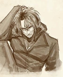 Half Body Sketch